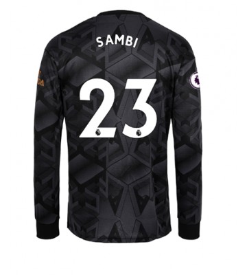 Arsenal Albert Sambi Lokonga #23 Bortedrakt 2022-23 Langermet